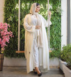 Picture of White abaya