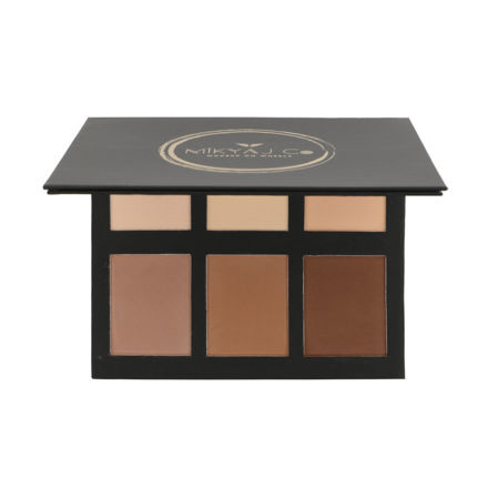 Picture of Highlight & Contour Palette - 6 Shades