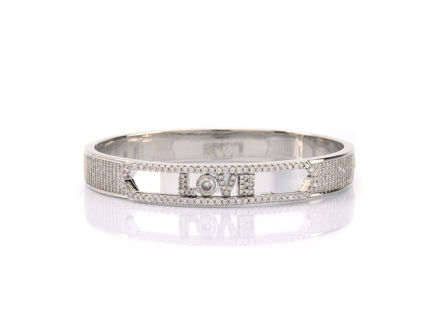 Picture of Eleanor  Bangle-  Loose Diamonds