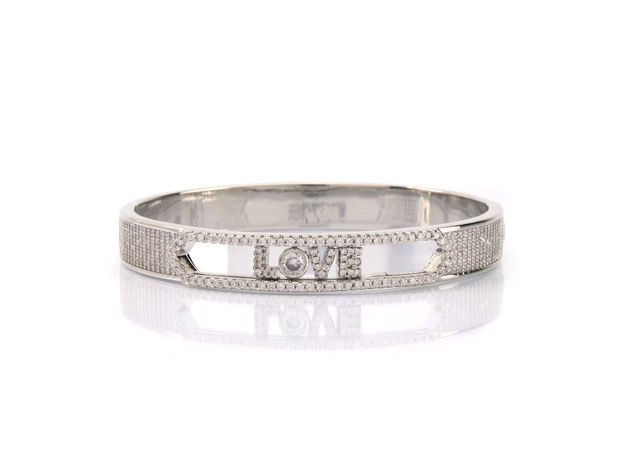 Picture of Eleanor  Bangle-  Loose Diamonds