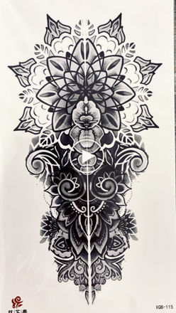 Picture of Temporary flower tattoo