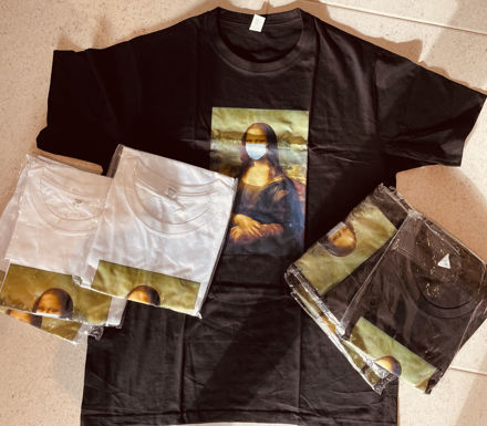 Picture of Mona lisa mask