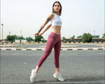 Picture of low rise -ankle length leggings