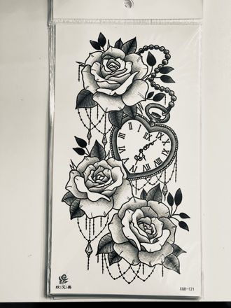 Picture of Roses clock
