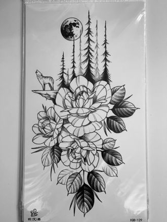 Picture of Roses temporary